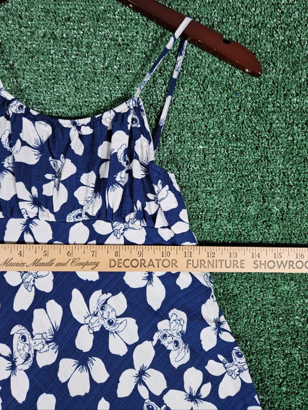 Disney Stitch × Primark Spaghetti Strap Sundress / Kids Girl Size 7-8 / 128cm - Picture 2 of 9